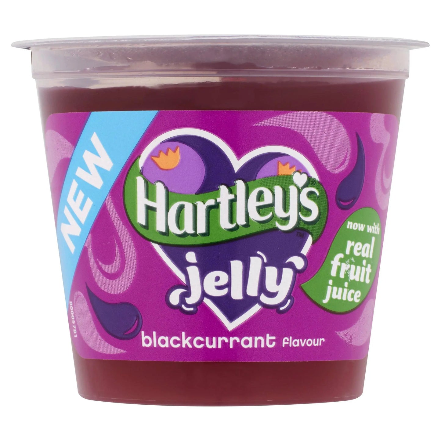 Hartley's Jelly Blackcurrant 138g OhMyCandyBox