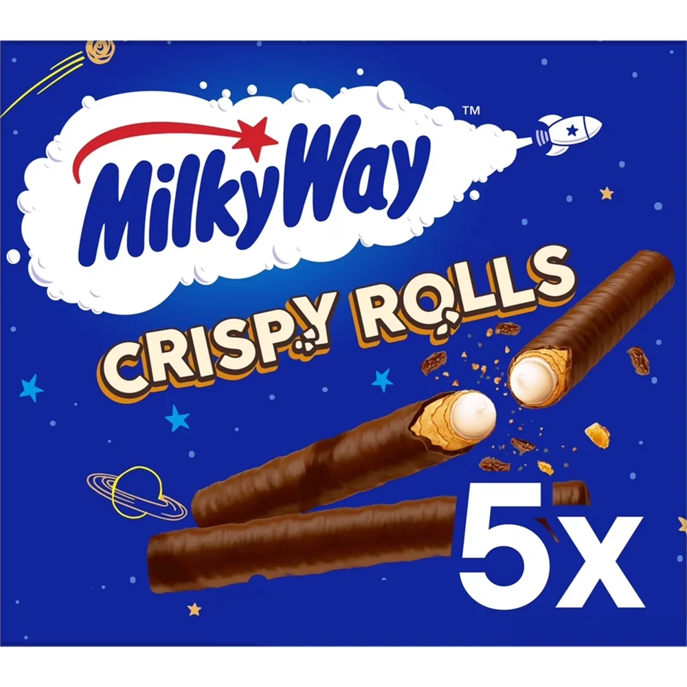 Milky Way Crispy Rolls 5 Pack 112g