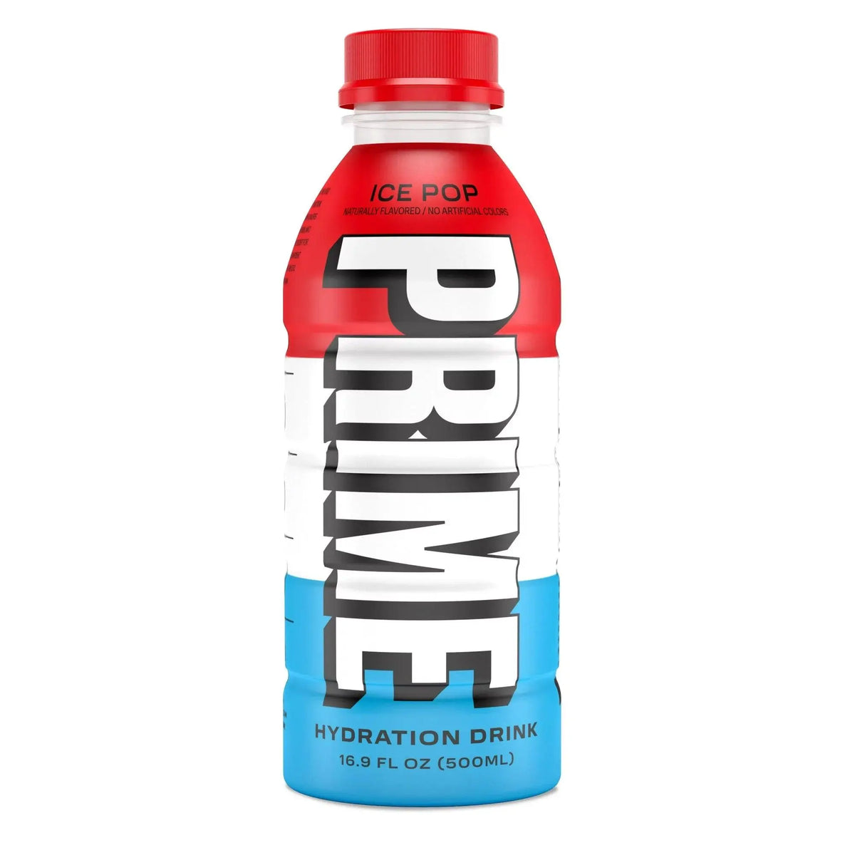 Bočica Prime Ice Pop pića 500 ml s crvenom kapicom