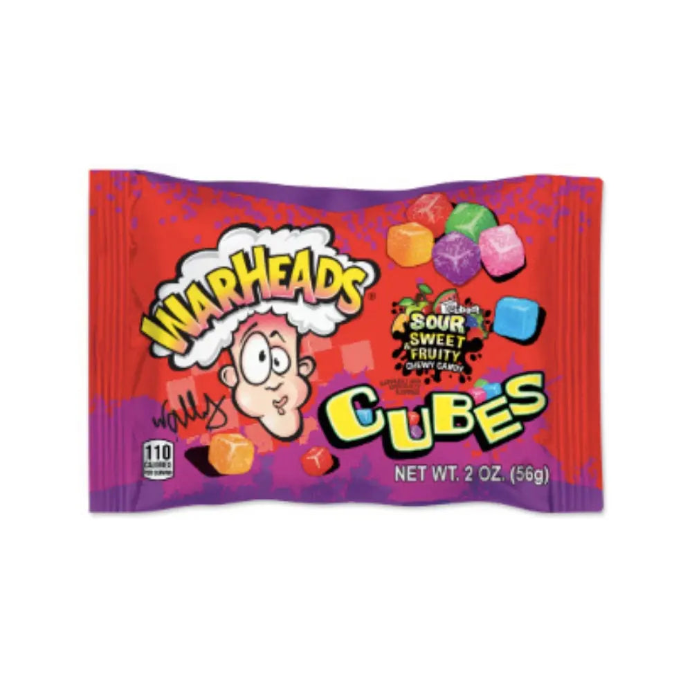 Warheads Chewy Cubes 57g OhMyCandyBox