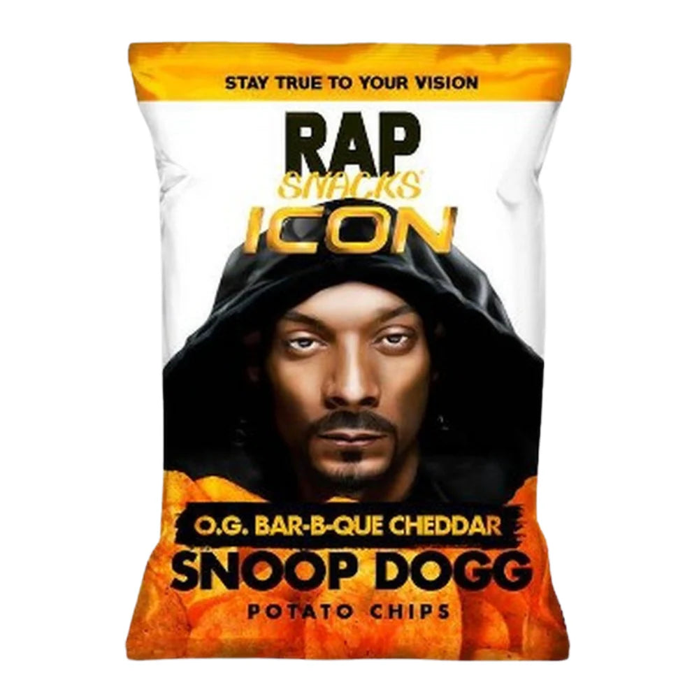 Rap Snacks Snoop Dogg O.G. Bar-B-Que Cheddar 71g