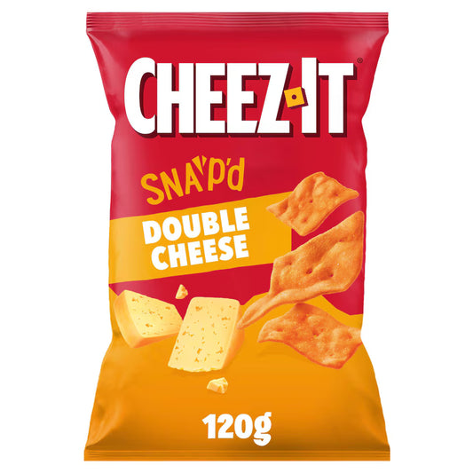 Cheez-It Snap'd double cheese grickalice u vrećici, 120 g