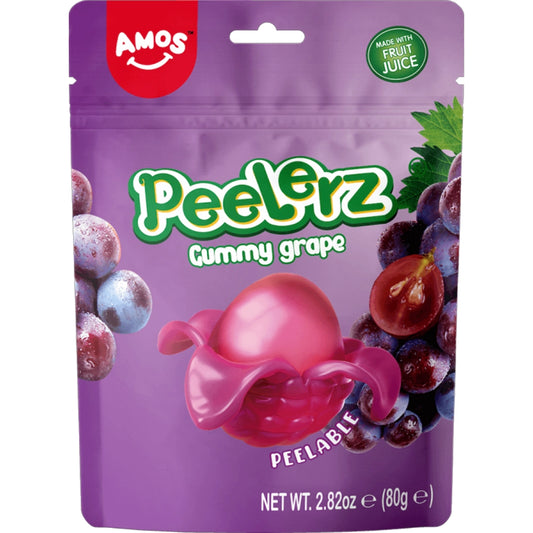 Amos Peelerz Gummy Grape 85g
