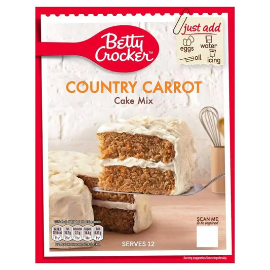 Betty Crocker Cake Mix Country Carrot 425g OhMyCandyBox