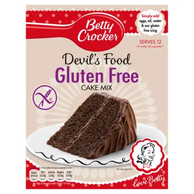 Betty Crocker Cake Mix Gluten Free Devil's Food 425g OhMyCandyBox
