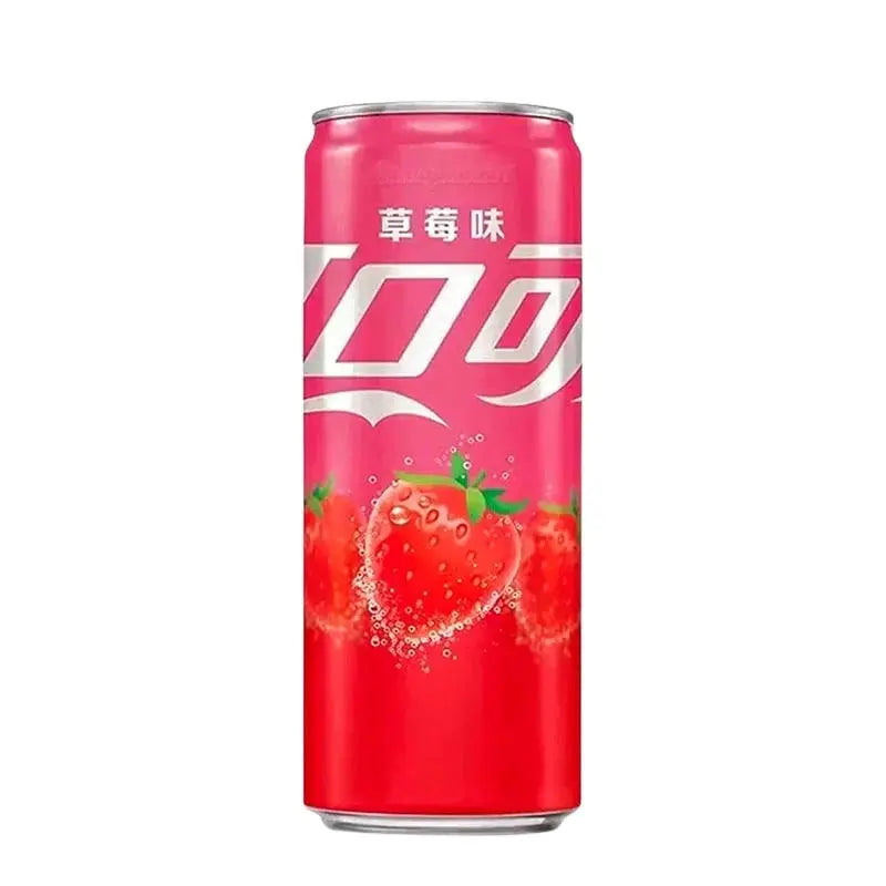 Coca Cola Strawberry 330ml OhMyCandyBox