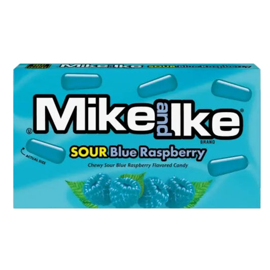 Mike and Ike Sour Blue Raspberry 120g