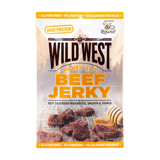 Wild West Honey BBQ Beef Jerk 25g