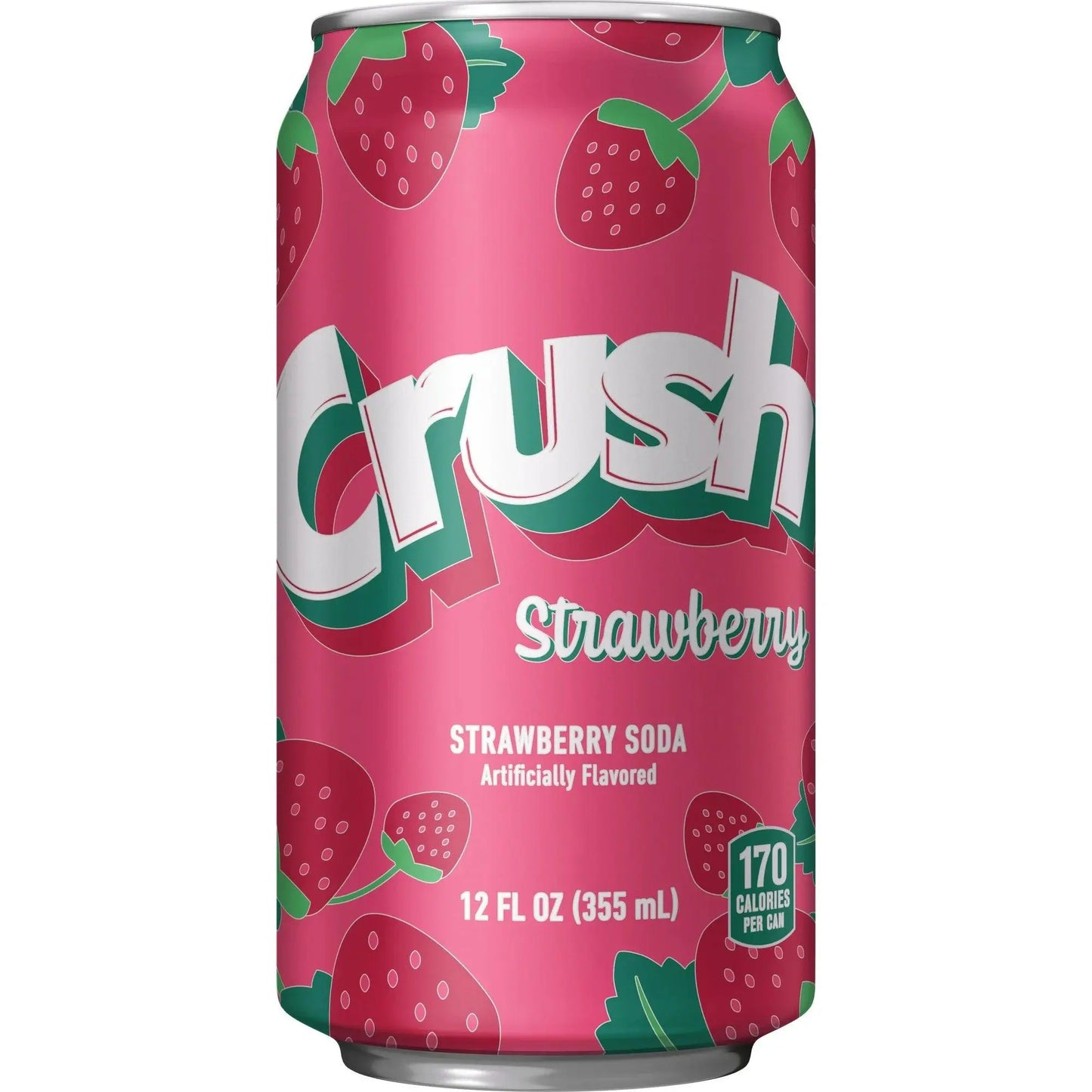 Crush Soda Strawberry 355ml OhMyCandyBox