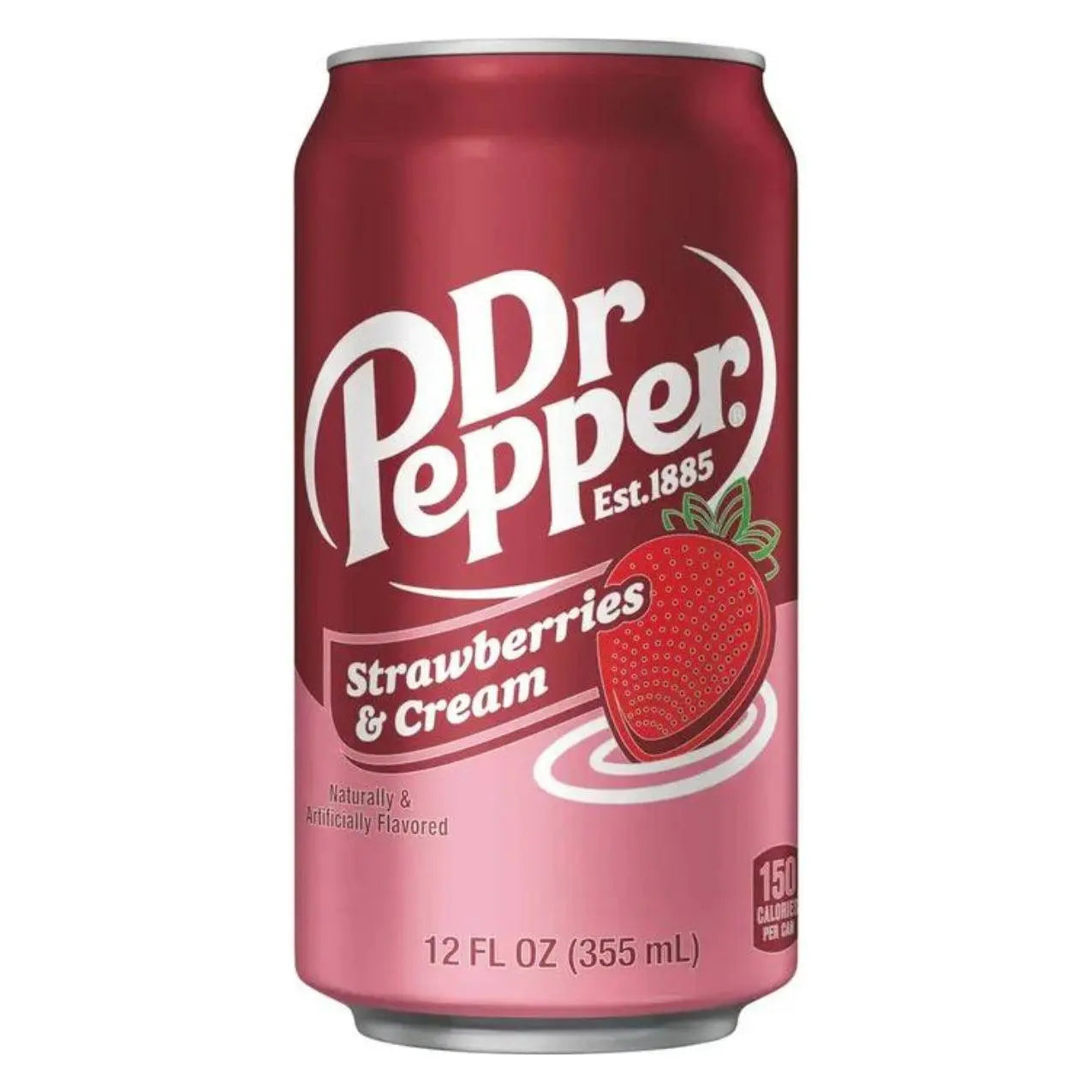 Dr Pepper Strawberries & Cream 355ml OhMyCandyBox