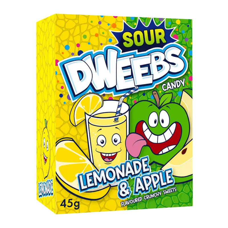 Dweebs Sour Lemonade & Apple 45g OhMyCandyBox