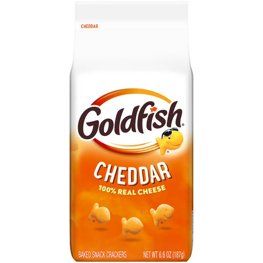 Goldfish Crackers Cheddar 187g