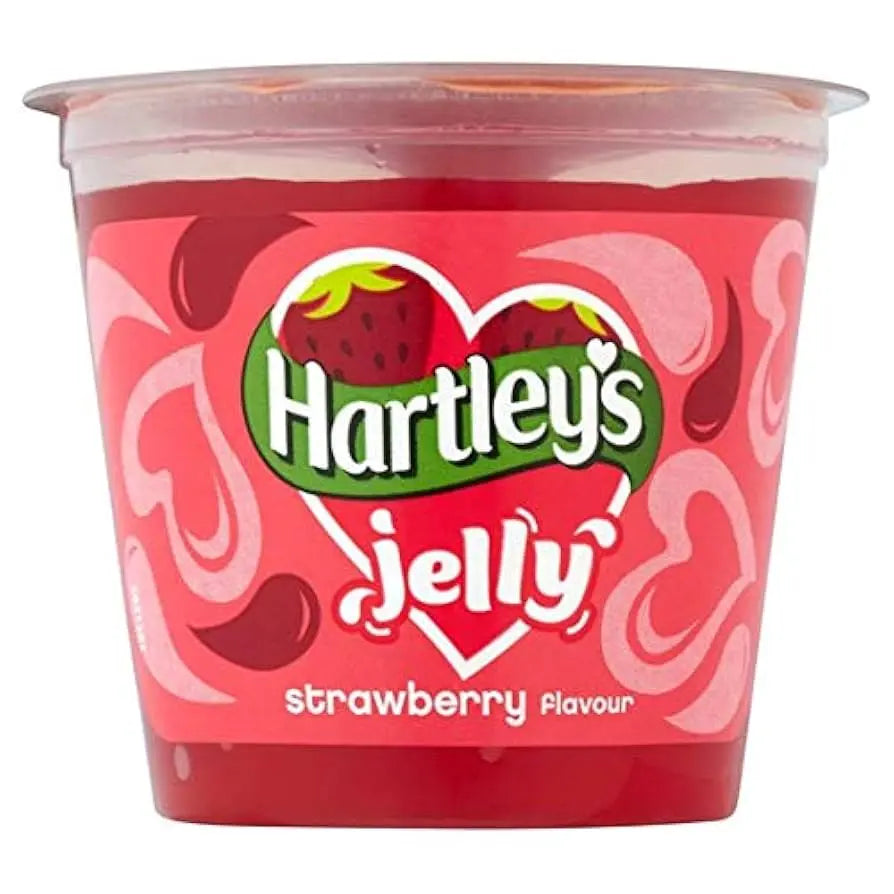 Hartley's Jelly Strawberry 125g OhMyCandyBox