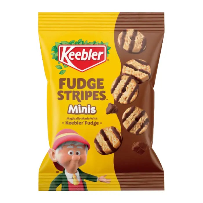 Keebler Cookies Fudge Stripes Minis Original 57g OhMyCandyBox