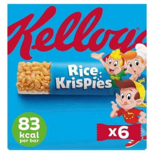 Kellogg's Rice Krispies Bar 6pk OhMyCandyBox