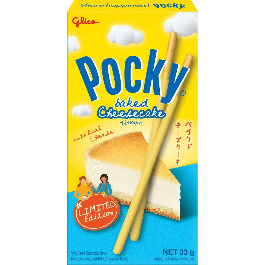 Pocky Baked Cheesecake 33g OhMyCandyBox