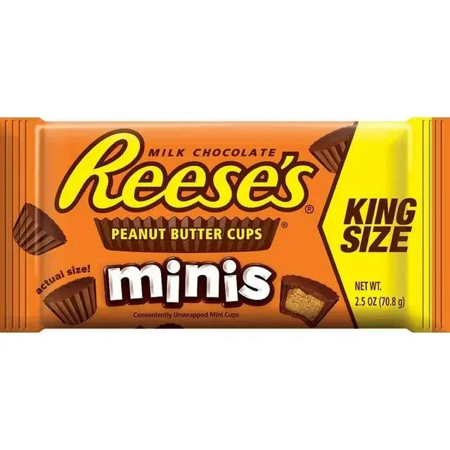 Reese's Mini Peanut Butter Cups King Size 70g OhMyCandyBox
