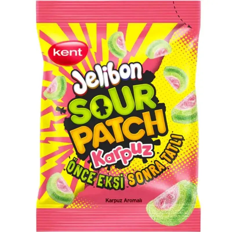 Vrećica Sour Patch Kids jelibona okusa lubenice