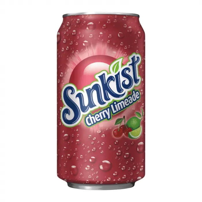 Sunkist Soda Cherry Limeade 355ml OhMyCandyBox