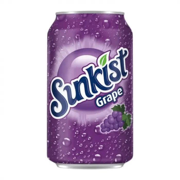 Sunkist Soda Grape 355ml OhMyCandyBox