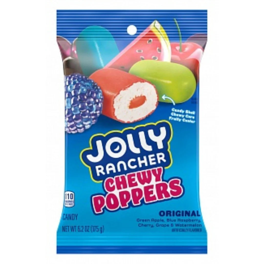 Jolly Rancher Chewy Poppers Original Flavours 175g