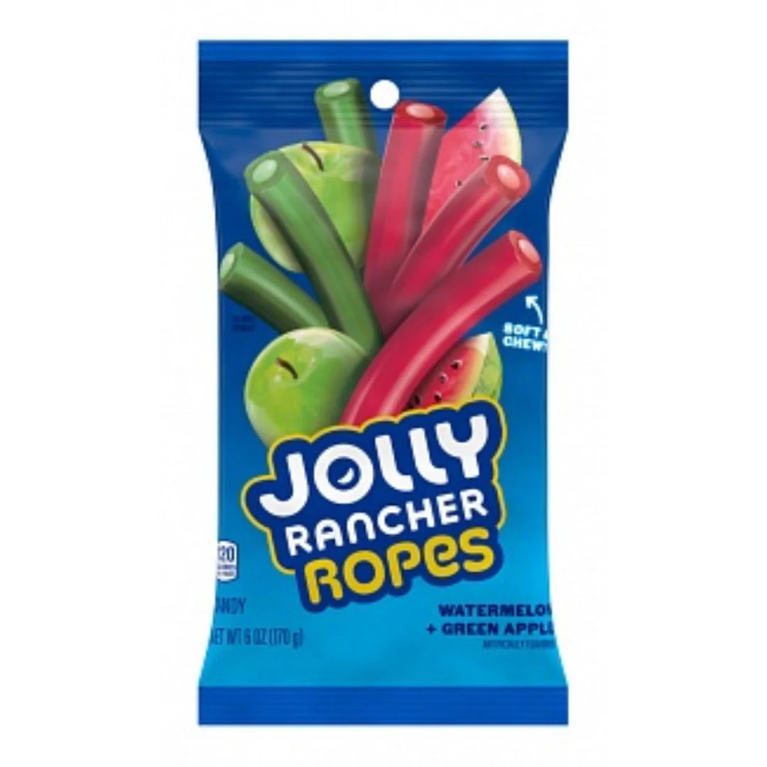 Jolly Rancher Ropes Watermelon & Green Apple 170g