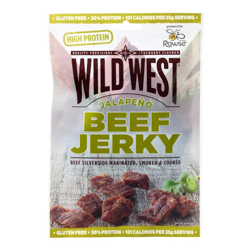 Wild West Jalapeño goveđi jerky 25 g u vrećici