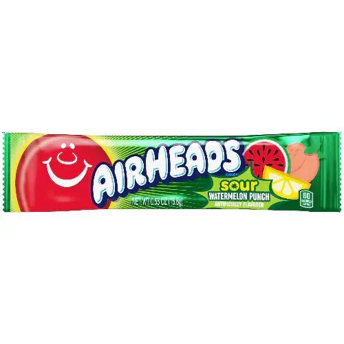 Airheads Bar Sour Watermelon Punch 16g - OhMyCandyBox