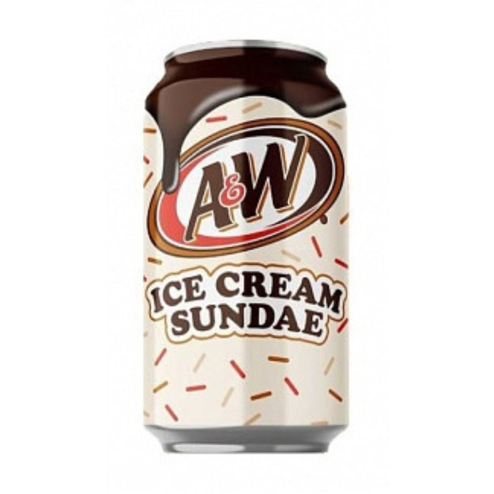A&W Root Beer Ice Cream Sundae 355ml - OhMyCandyBox