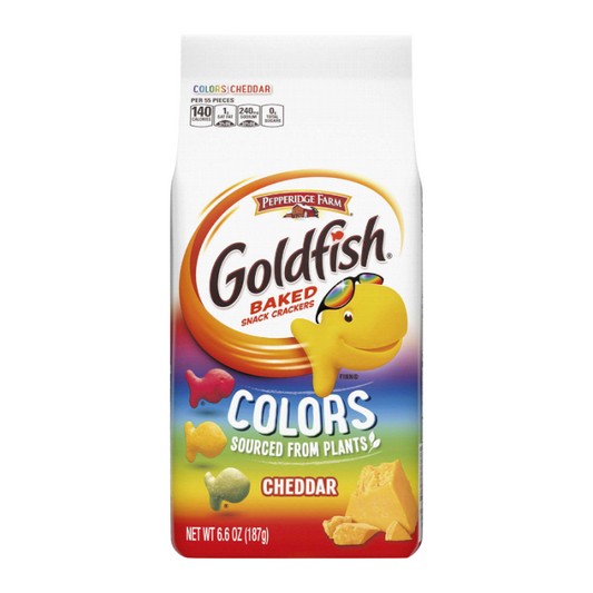 Goldfish Crackers Colors Cheddar 187g
