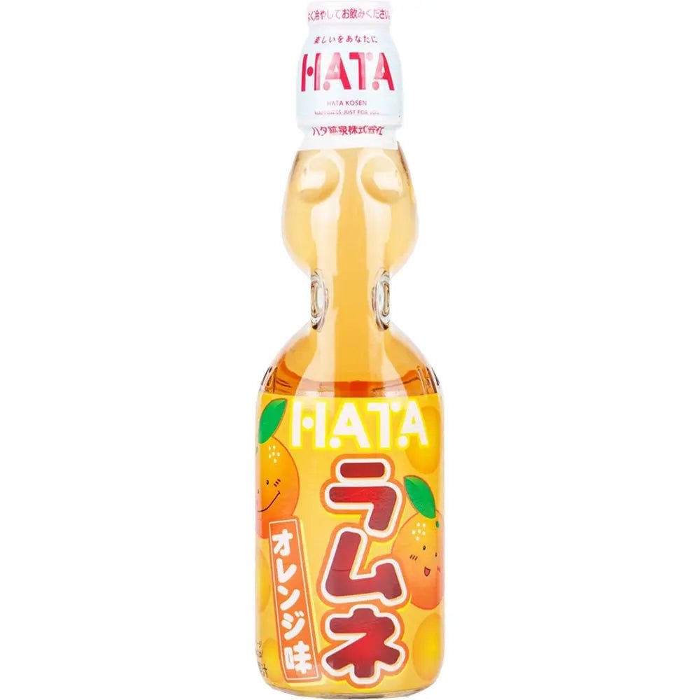 Hatakosen Ramune Soda Orange 200ml - OhMyCandyBox