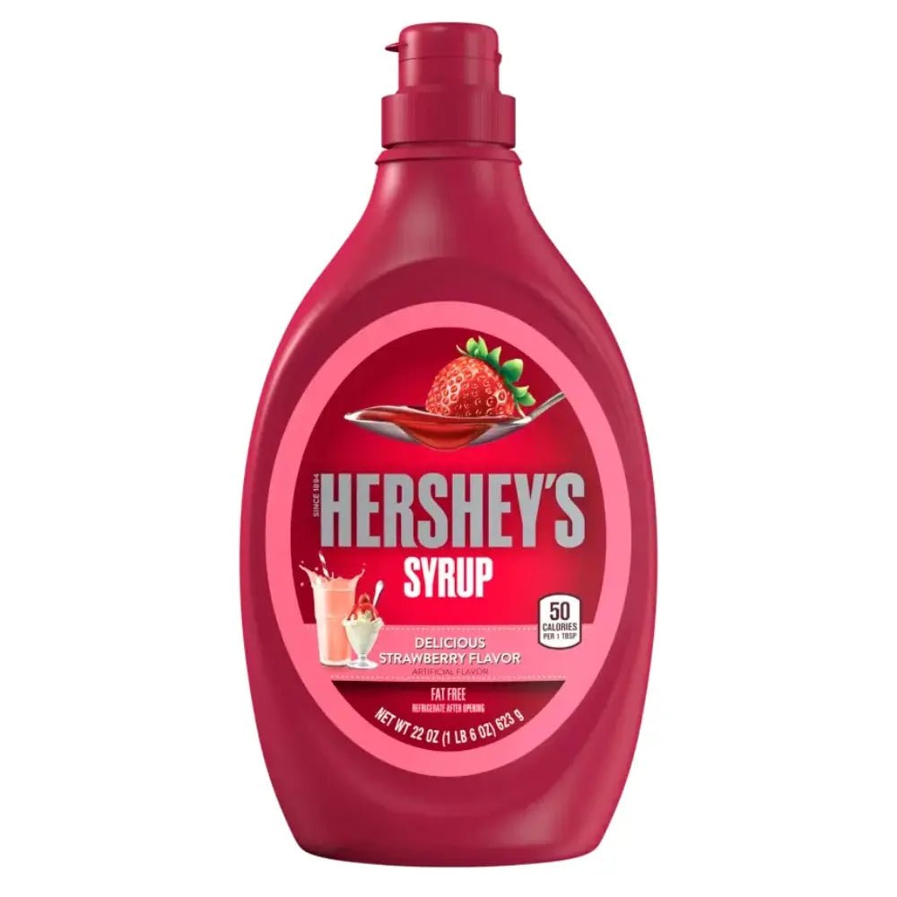 Hershey's sirup od jagode, boca s dozatorom, crveno-ružičasta 623 g