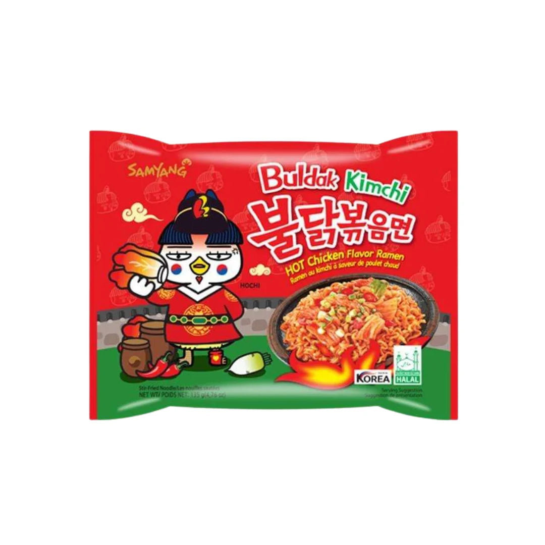 Samyang Buldak Instant Noodles Kimchi Hot Chicken 135g