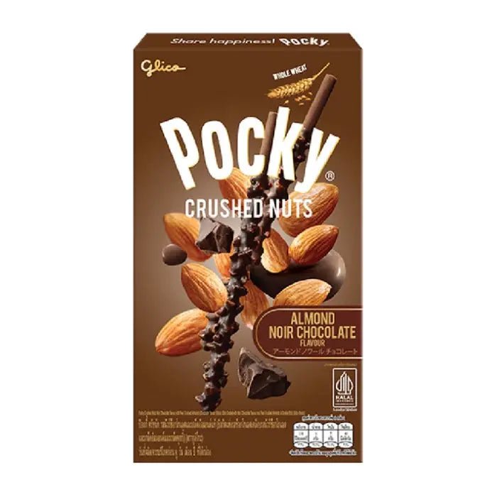 Pocky Crushed Nuts Almond Dark Chocolate 25g - OhMyCandyBox