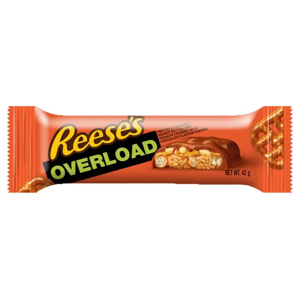 Reese's Overload čokoladna pločica u narančastom omotu