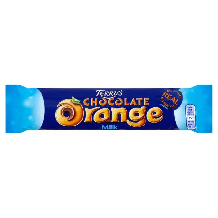 Terry's čokoladna naranča u mlijeku, plavi omot s logotipom