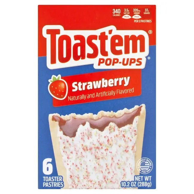 Toast'em Frosted Strawberry 288g - OhMyCandyBox